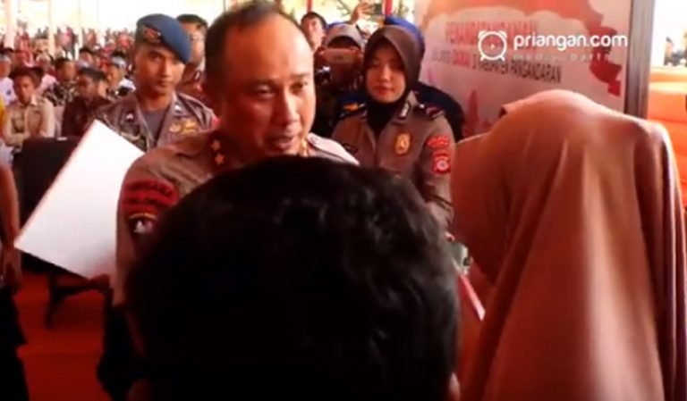 Kapolda Jabar Ajak Masyarakat Pangandaran Ciptakan Pemilu Damai