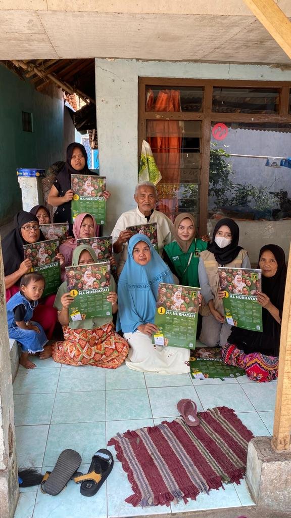 Gaspol! Relawan Nurhayati Bersama AMK Dongkrak Suara Lewat Kampanye Door to Door   
