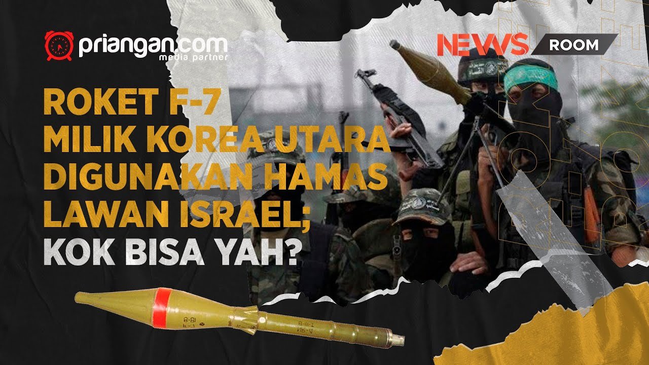 Roket F-7 Milik Korea Utara digunakan Hamas lawan Israel; kok bisa yah?