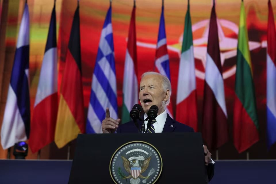 Hadiri Puncak Pertemuan NATO, Biden Bersumpah Akan Bela Ukraina dari Invasi Rusia