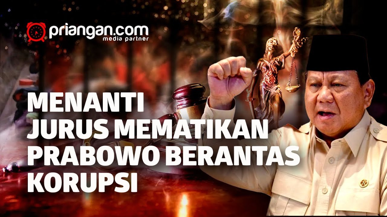 Jurus “Dewa Mabuk” Prabowo Sikat Korupsi, Apa Kabar RUU Perampasan Aset?