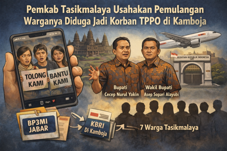 Pemkab Tasikmalaya Upayakan Pemulangan 7 Warga Korban Perdagangan Orang di Kamboja