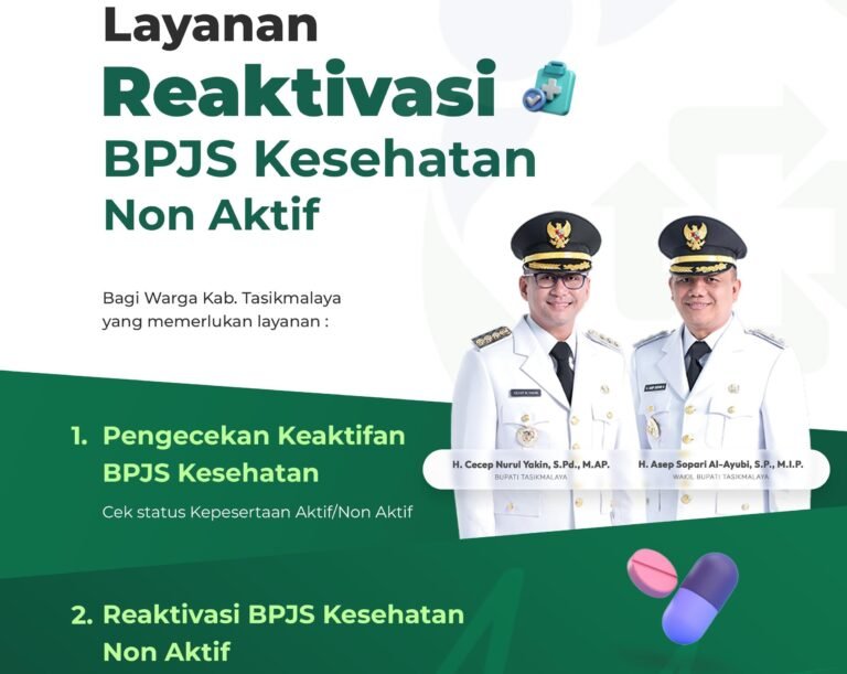Layanan Reaktivasi BPJS PBI Dikritik, Warganet: Tak Semua Warga Tasikmalaya Punya HP