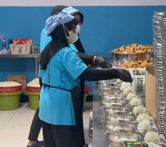 Anggaran MBG Rp8–10 Ribu per Porsi, SPPG Kota Baru 2 Jaga Kualitas Menu Anak Sekolah