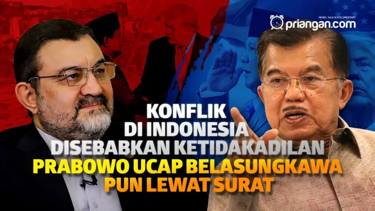 Keras Wakil Presiden Indonesia Sebut Donald Trump Sumber Kekerasan